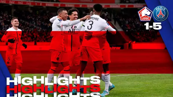 HIGHLIGHTS | LILLE 1 - 5 PSG | Danilo, Kimpembe, Messi & Mbappé ⚽️