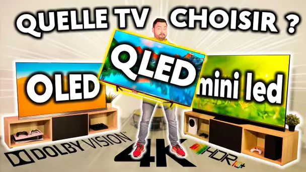 Quelle Télévision choisir ? (OLED vs QLED vs Mini LED)