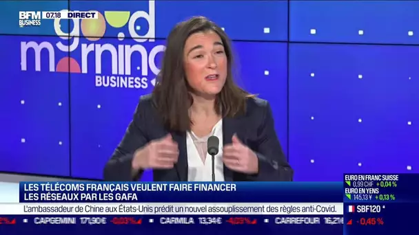 Liza Bellulo (FFT): Les télécoms français veulent faire financer les réseaux par les GAFA