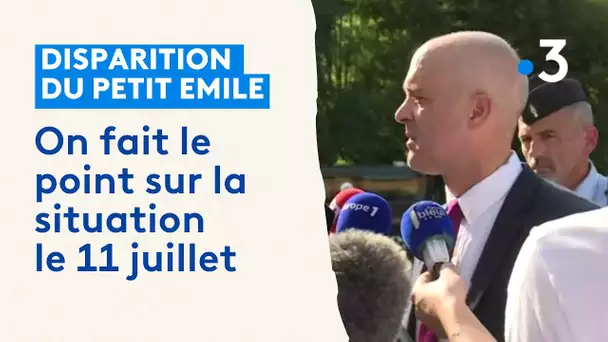 Disparition du petit Emile au Vernet : on fait le point sur la situation le mardi 11 juillet 2023