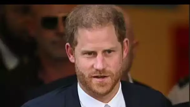 Le prince Harry a semblé s'étouffer devant le tribunal après près de huit heures d'interrogatoire