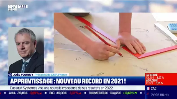 Joël Fourny (CMA France) : Apprentissage, nouveau record en 2021 !