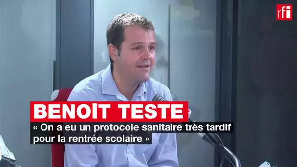 Benoît Teste (FSU) : « On a eu un protocole sanitaire très tardif pour la rentrée scolaire »