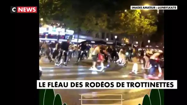 Paris : le fléau des rodéos de trottinettes