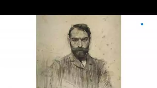 Portrait de Gustave Violet par le peintre catalan Ramon Casas