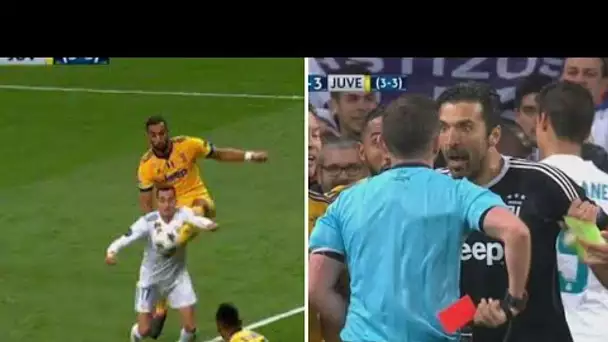 REAL-JUVENTUS: Rouge Buffon. Penalty Ronaldo, But matuidi, arbitrage incroyable real madrid juventus
