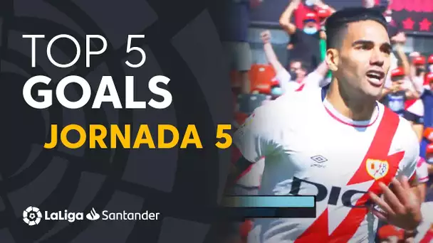 LaLiga TOP 5 Goles Jornada 5