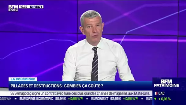 Nicolas Doze: Pillages et destructions, combien ça coûte ?