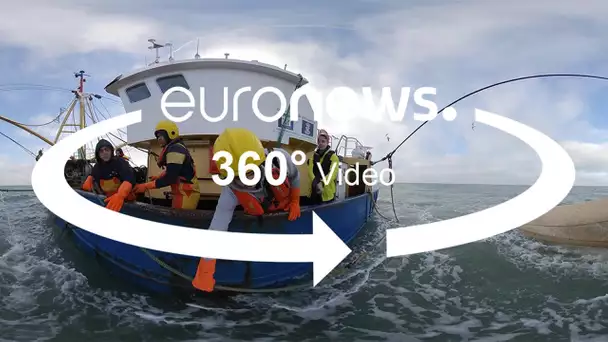 Vidéo 360° : montez à bord d'un bateau-école de pêche en Belgique