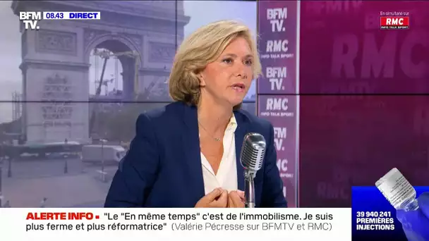 Retraites: "Cette réforme est indispensable, il ne faut pas tergiverser" estime Valérie Pécresse