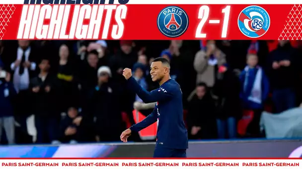 HIGHLIGHTS | PSG 2-1 STRASBOURG I MARQUINHOS & MBAPPE  ⚽️