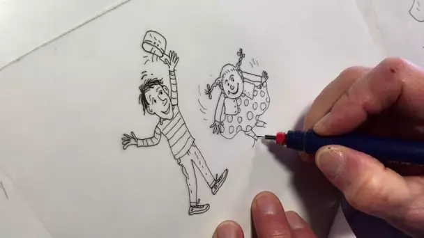 Comment dessiner Tom-Tom et Nana, la leçon de dessin de Bernadette Després