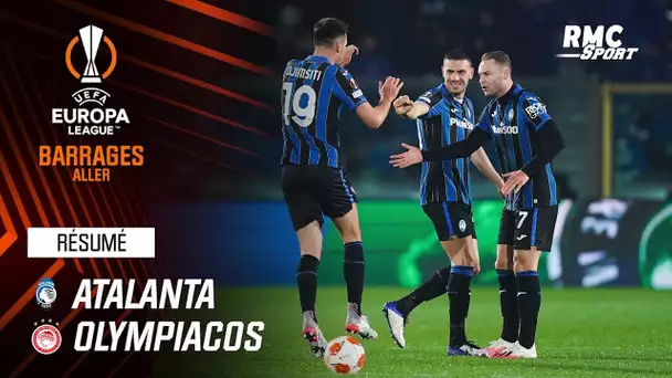 Résumé : Atalanta 2-1 Olympiacos - Ligue Europa (Barrage aller)