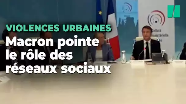 Après les violences, Macron demande à TikTok et Snapchat de collaborer avec les autorités