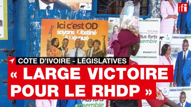 Législatives en Côte d’Ivoire : « C’est une large victoire pour le RHDP », selon Sylvain N’Guessan
