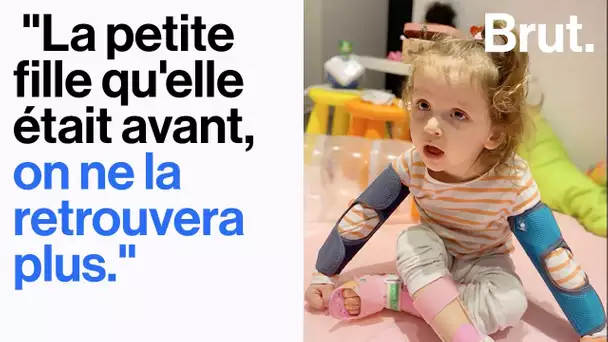 le quotidien de Giulia, 4 ans, handicapée à plus de 80 %