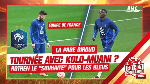 Équipe de France : La page Giroud tournée avec Kolo-Muani ? Rothen le "souhaite" pour les Bleus