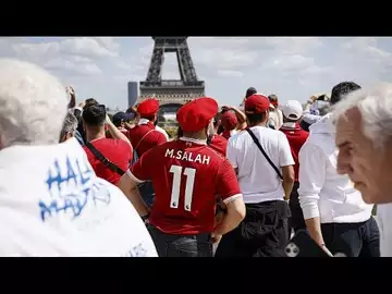 Les supporters de Liverpool et de Madrid investissent Paris
