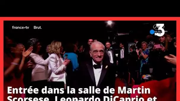 #Cannes2023 : Entrée dans la salle de Martin Scorsese, Leonardo DiCaprio et Robert De Niro