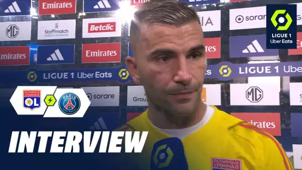 Interview de fin de match : OLYMPIQUE LYONNAIS - PARIS SAINT-GERMAIN (1-4)  / 2023/2024