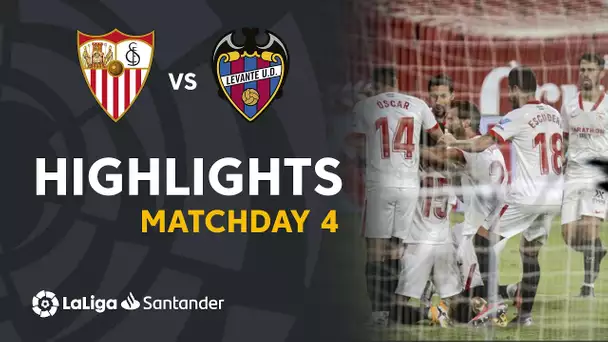 Highlights Sevilla FC vs Levante UD (1-0)