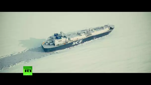 Le «Christophe de Margerie» traverse le passage du Nord-Est sans être accompagné d&#039;un brise-glace