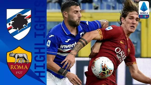 Sampdoria 0-0 Roma | Goalless Draw and Second-Half Red Card | Serie A