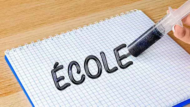 100+ MEILLEURES ASTUCES ET CRÉATIONS POUR L'ÉCOLE POUR TOUT LE MONDE