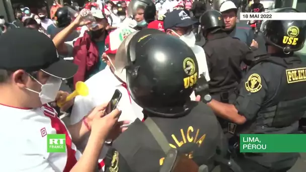 Pérou : affrontements lors d'un rassemblement contre l'extraction minière à Lima