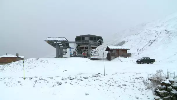 Dans le Champsaur à Orcières Merlette, la station de ski préparent activement la saison