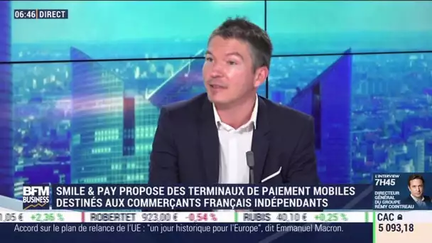 Nicolas de Labarre (Smile&Pay) : Des terminaux de paiement mobiles destinés aux commerçants