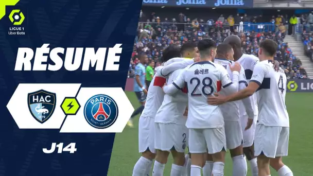 HAVRE AC - PARIS SAINT-GERMAIN (0 - 2) - Résumé - (HAC - PSG) / 2023-2024