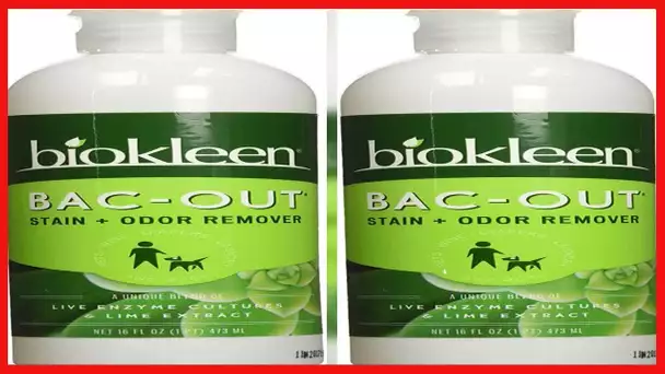 Biokleen Bac-Out Stain+Odor Remover, 16 Oz, 16 Fl. Oz