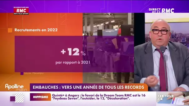 L'année 2022 devrait être l'année de tous les records concernant les embauches