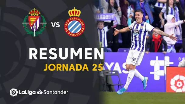 Resumen de Real Valladolid vs RCD Espanyol (2-1)