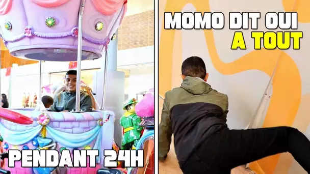 MOMO ME DIT OUI A TOUT PENDANT 24H - YES MAN CHALLENGE !