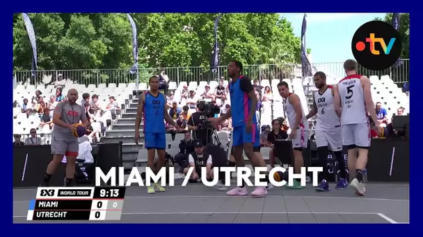 Basket 3XFestival : match Miami - Utrecht