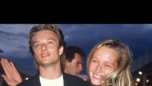 Estelle Lefébure et David Hallyday  comment Johnny avait réagi à l’annonce de leur mariage