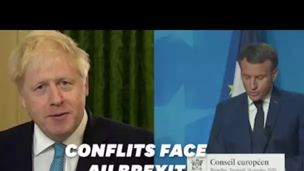 Boris Johnson menace l'UE d'un no-deal à moins d'un changement fondamental, Macron lui répond