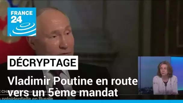 Présidentielle en Russie : Poutine en route vers un 5ème mandat • FRANCE 24