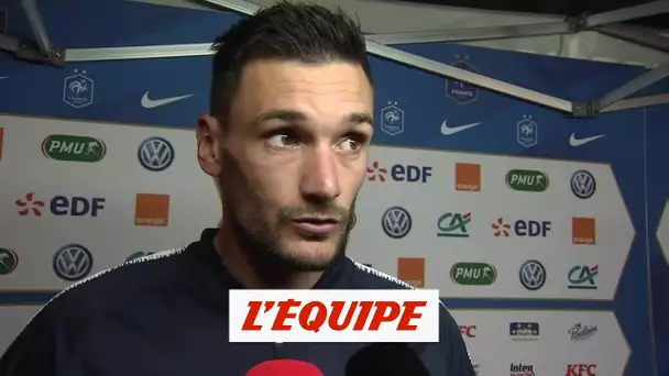 Lloris «On a évité de perdre la face» - Foot - Bleus