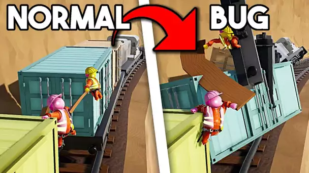 CE BUG EST GÉNIAL ! ON FAIT DÉRAILLER LE TRAIN ! | GROSSE MISE A JOUR GANG BEASTS !