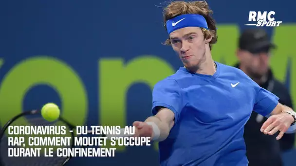 Coronavirus - Du tennis au rap, comment Moutet s'occupe durant le confinement