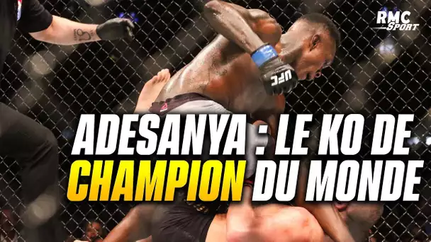 Rétro UFC : L'énorme KO d'Adesanya sur Whittaker pour devenir champion du monde -84kg (2019)