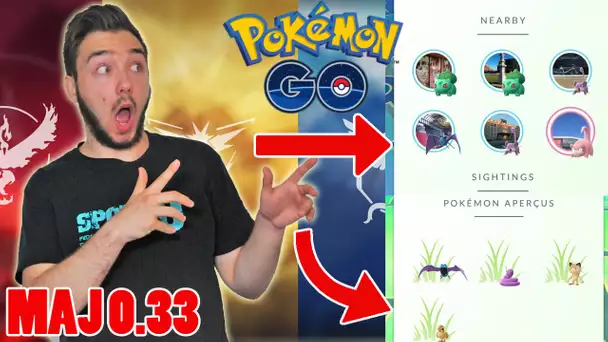 NOUVEAU RADAR POKEMON GO EPIC ! - Mise à jour Pokémon GO 1.3.0