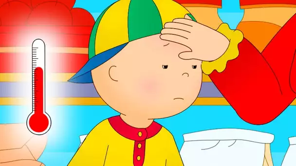 Caillou en Français | Caillou a de la Fièvre | dessin animé | dessin animé pour bébé | NOUVEAU