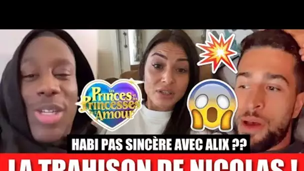 HABI VS NICOLAS - CHOQUÉ APRÈS LA TRAHISON ENVERS ALIX, ILS S’EXPRIMENT 😱 (LES PRINCES DE L’AMOUR 8)