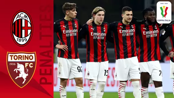 Milan 0-0 (5-4) Torino - Full Penalty Shoot-out | Coppa Italia 2020/2021
