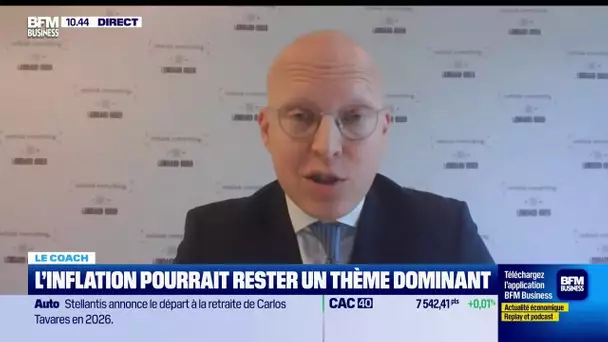 Marchés: l’inflation pourrait rester un thème dominant