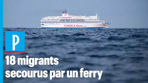 Le passager d'un ferry raconte le sauvetage de 18 migrants en mer